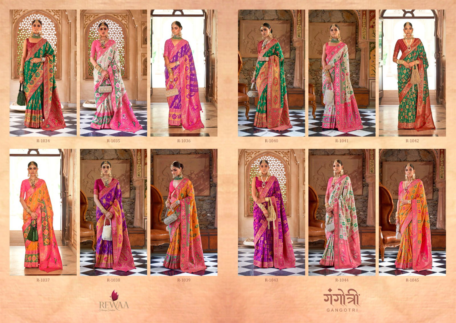 Gangotri By Rewaa Traditional Saree Wholesale Market In Surat With Price